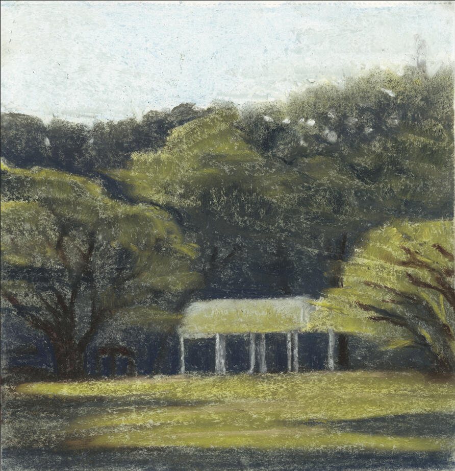 Bannatong Soft Pastel Outdoor live drawing